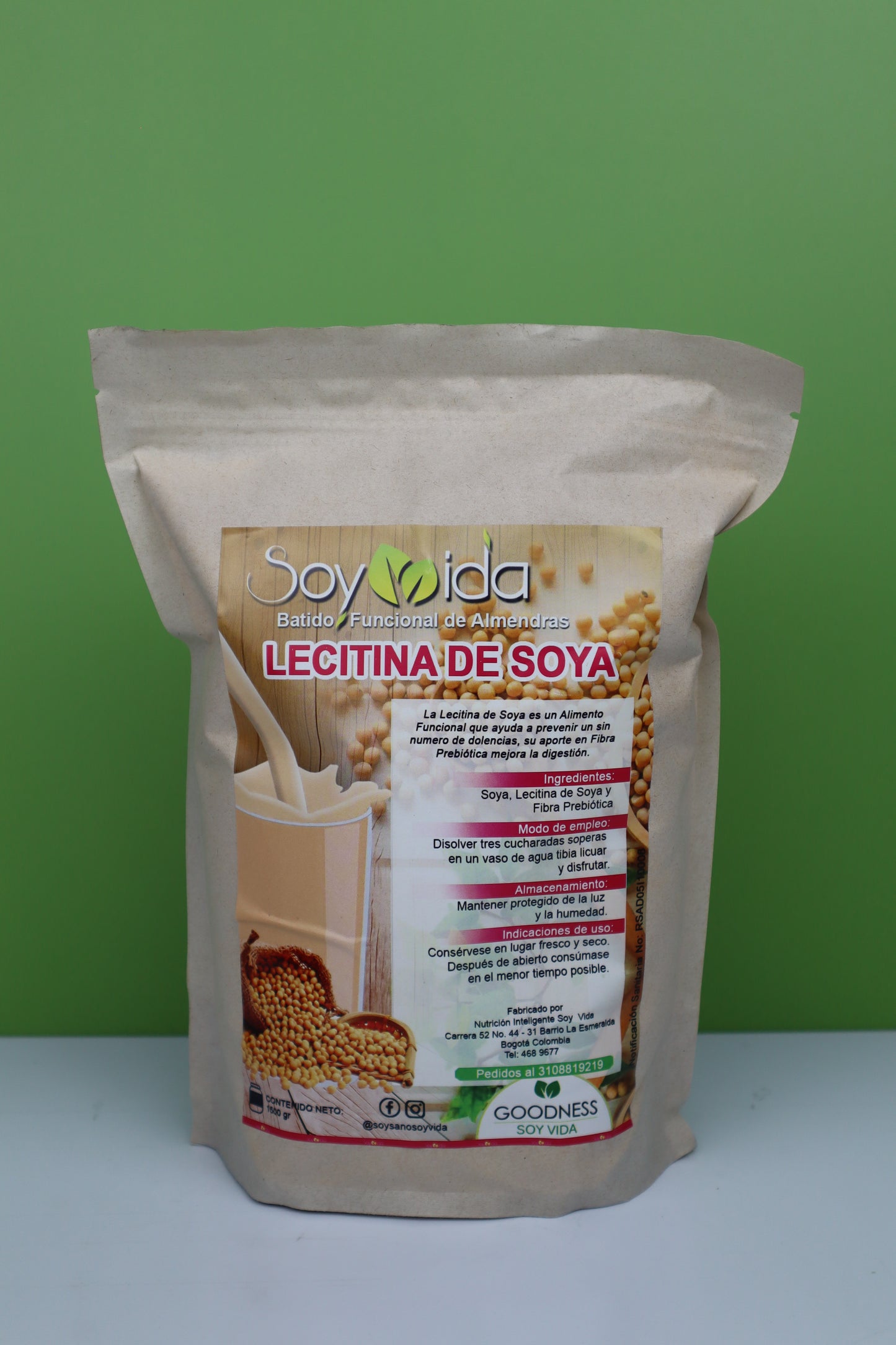 Batido de Lecitina de Soya