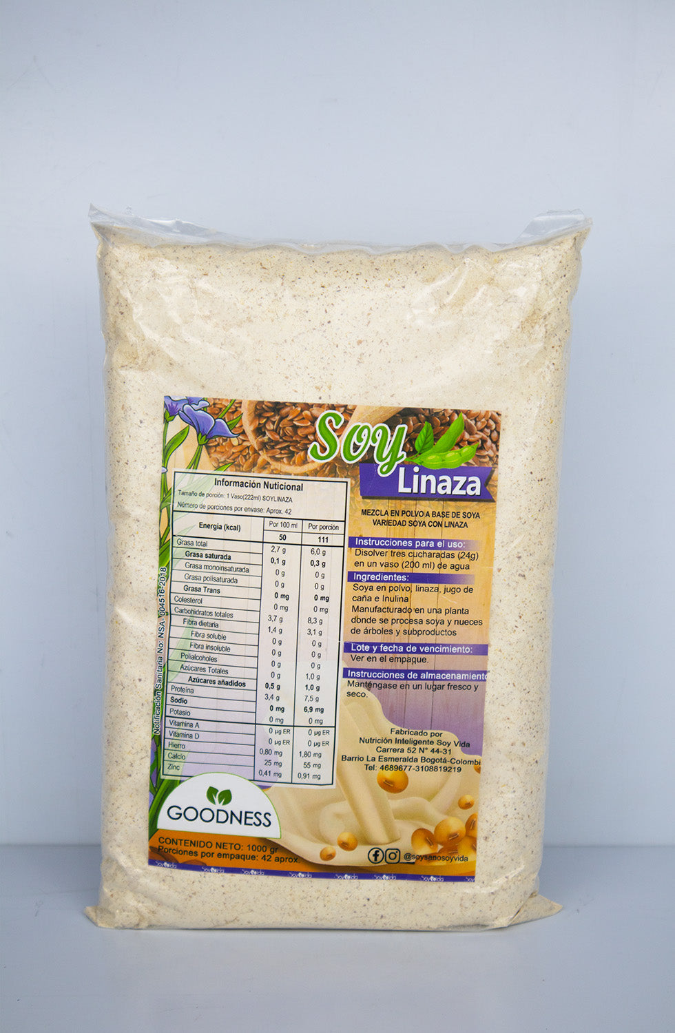 Batido Soy Linaza