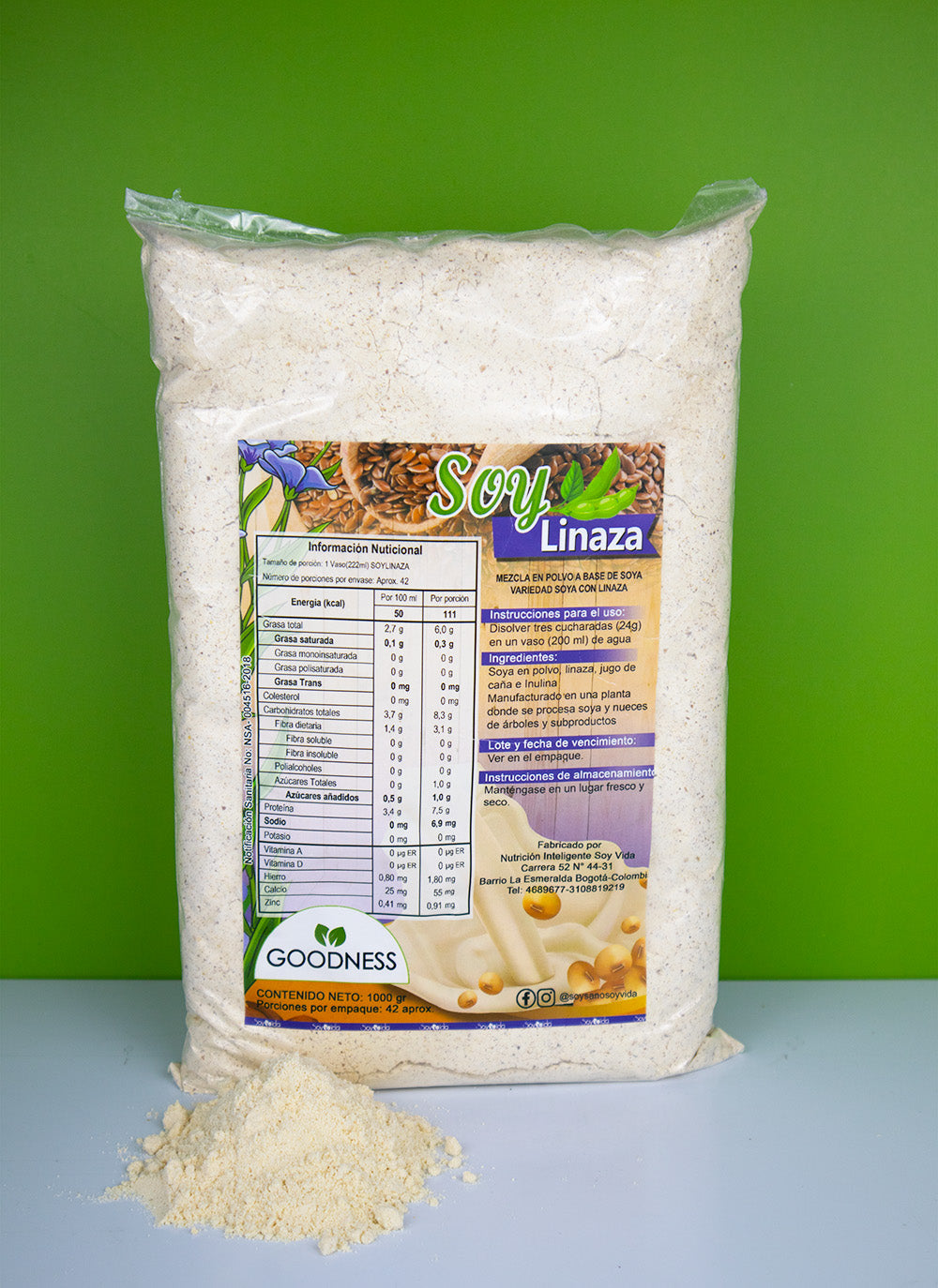 Batido Soy Linaza