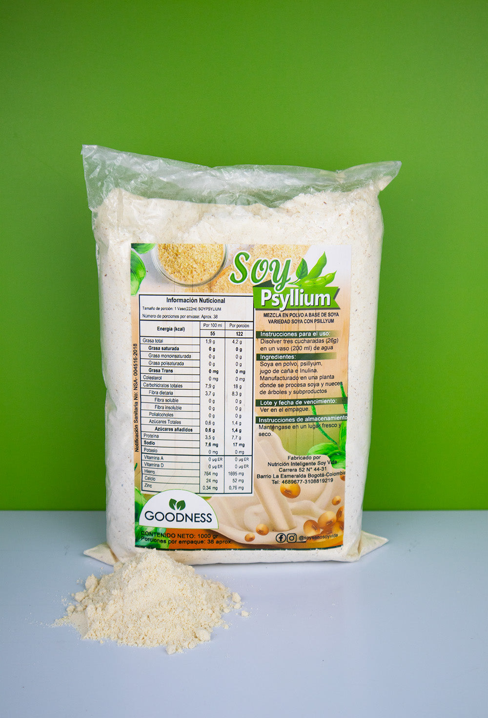 Batido Soy Psyllium